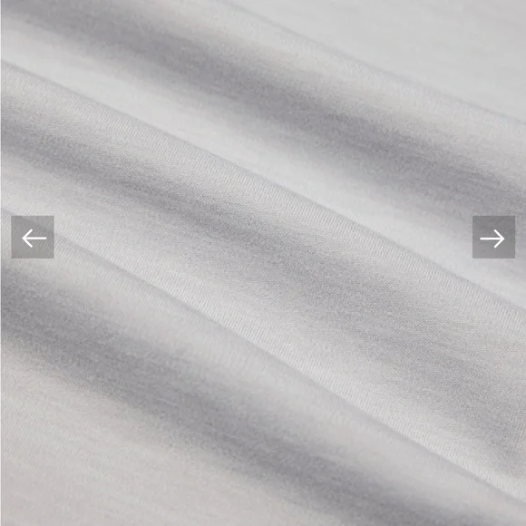 ARITZIA BUTTER Cheeky Hi-Rise Legging EUC Heather Chrome Gray Sz 10 - Picture 4 of 9